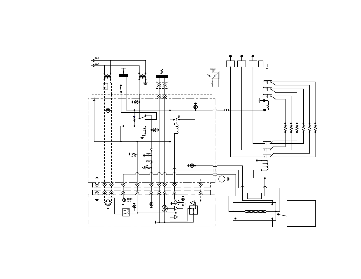 Computer/controller interface board, L3 l2 l1 n | Frymaster H14 Series User Manual | Page 69 / 110