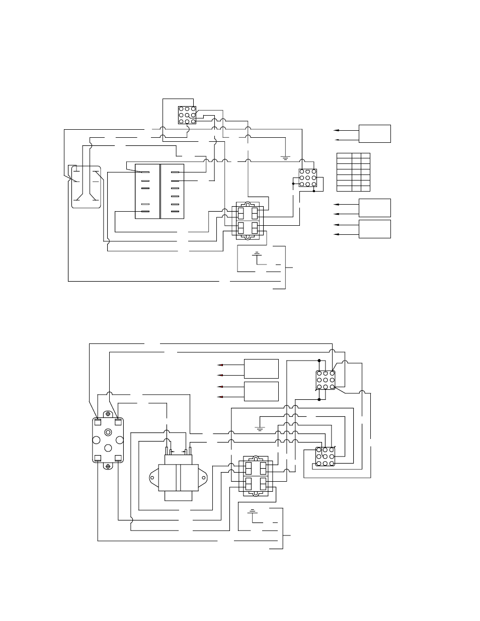 13: wiring diagrams, filter units, Footprint iii, early configuration, Footprint iii, late configuration | Filter wiring diagram non-reversing pump | Frymaster H14 Series User Manual | Page 82 / 110