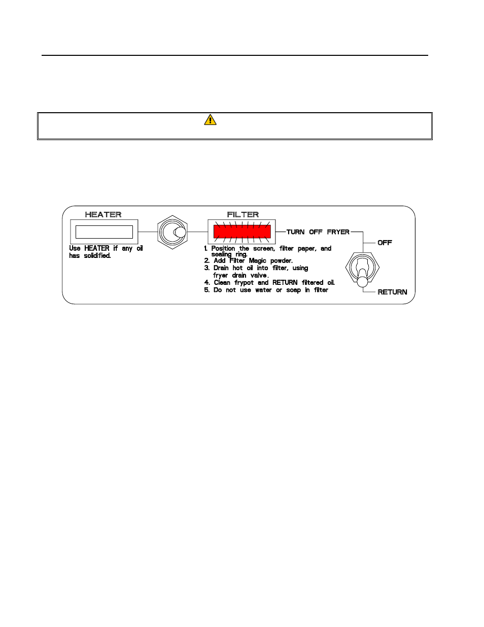 1 filter operation (cont.) | Frymaster Portable Filtration System MPF50S Series User Manual | Page 14 / 30