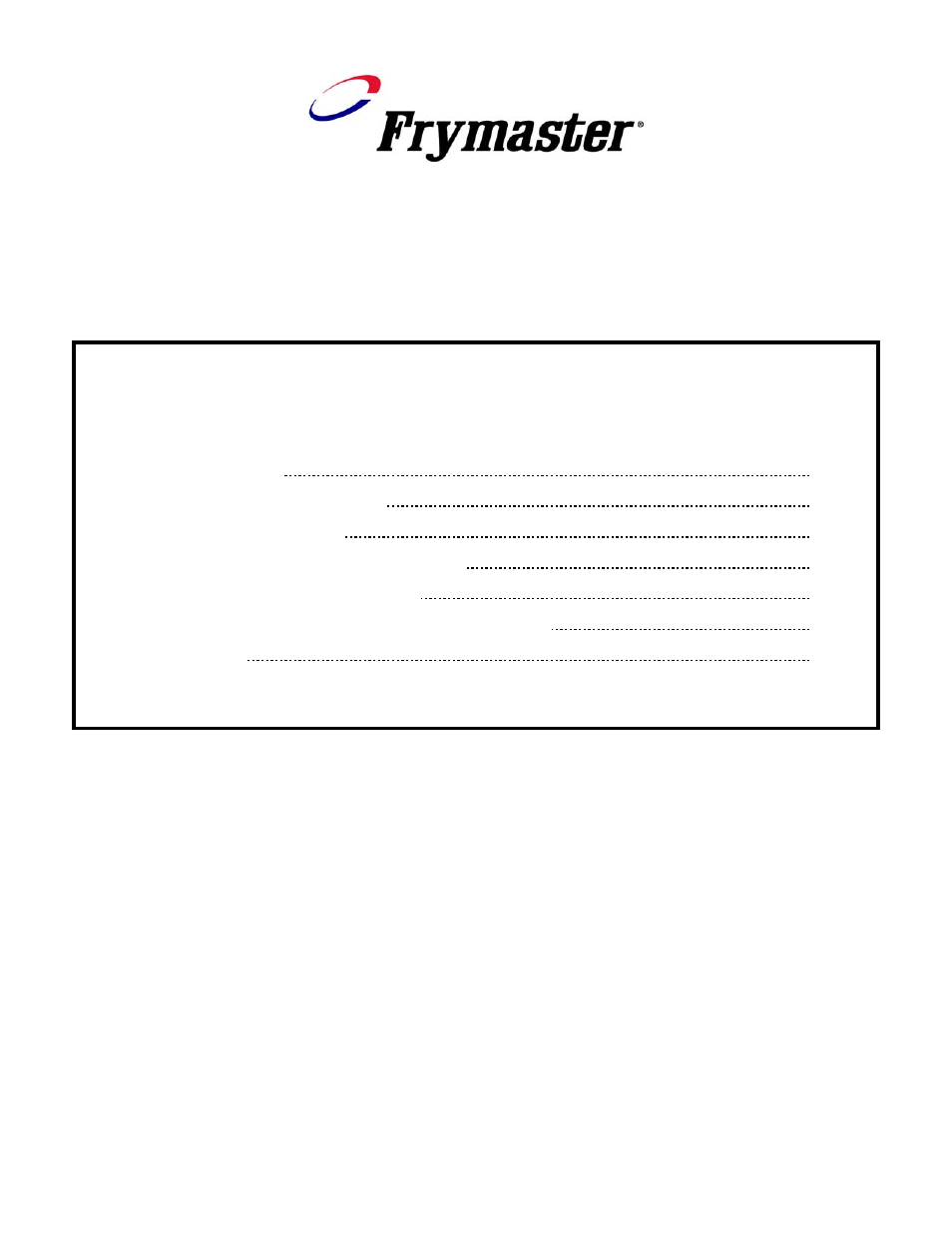 Frymaster Portable Filtration System MPF50S Series User Manual | Page 4 / 30
