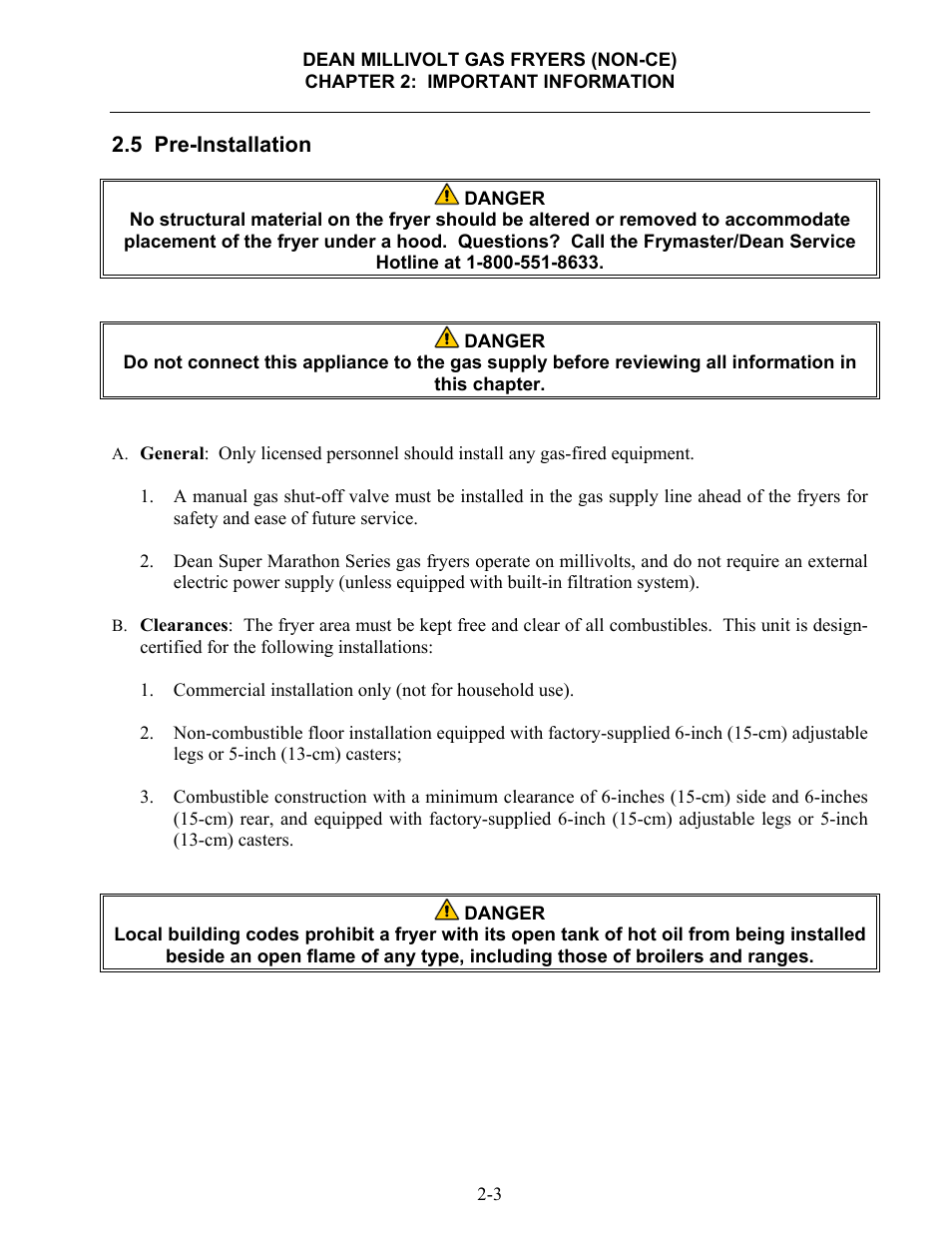 Frymaster SM60 User Manual | Page 13 / 40