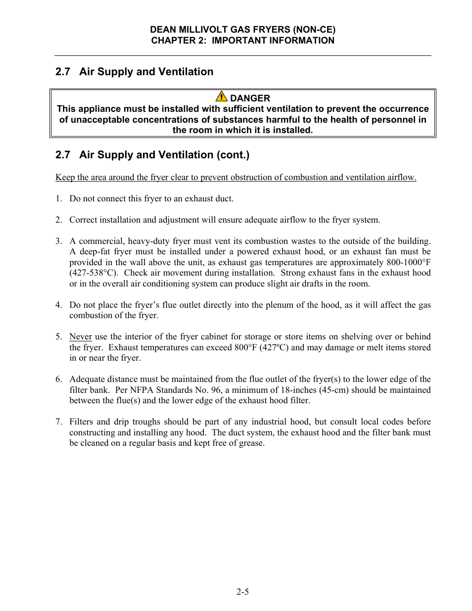 Frymaster SM60 User Manual | Page 15 / 40