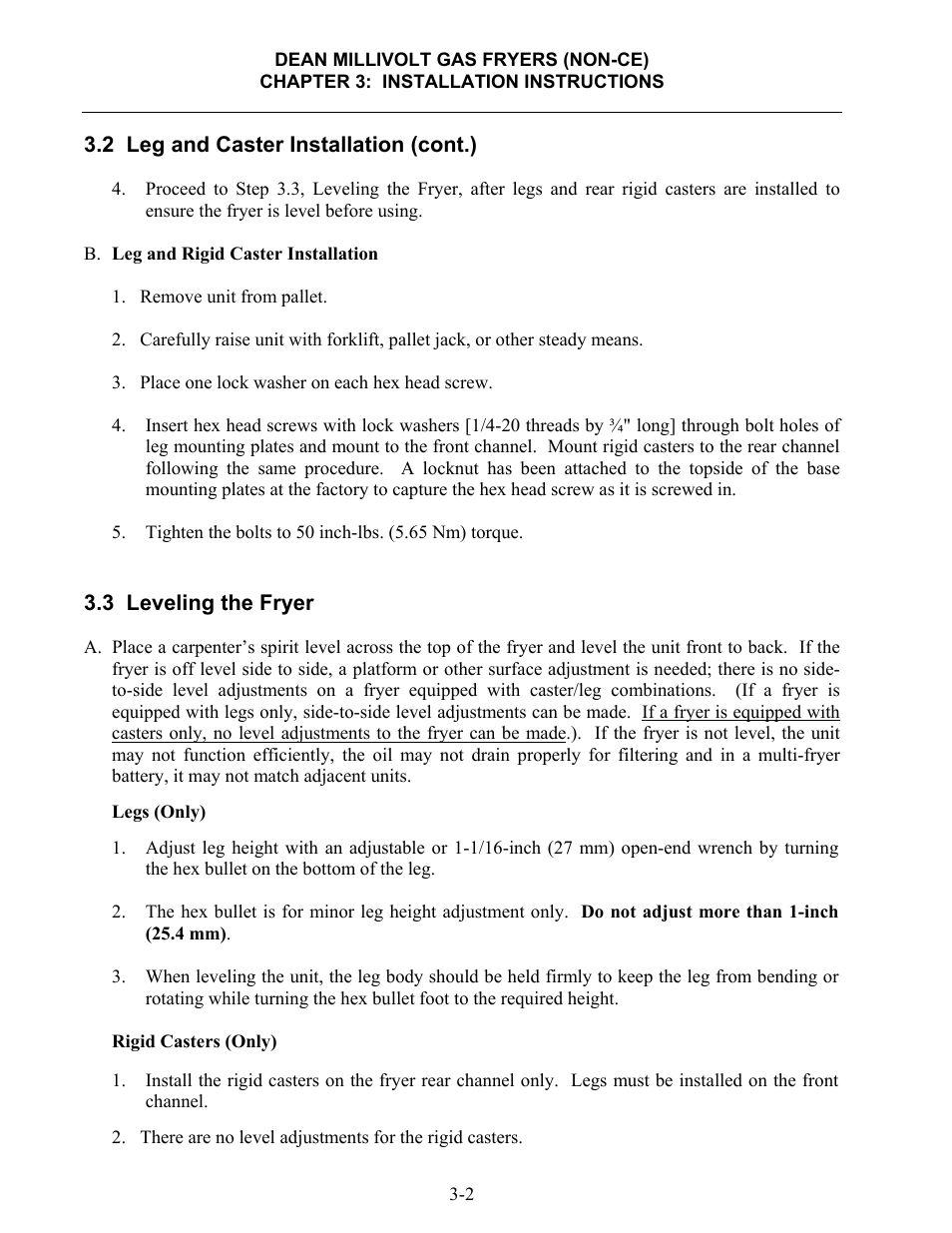 Frymaster SM60 User Manual | Page 18 / 40