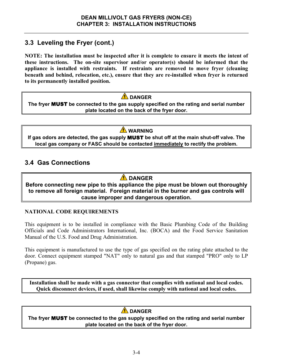 Frymaster SM60 User Manual | Page 20 / 40