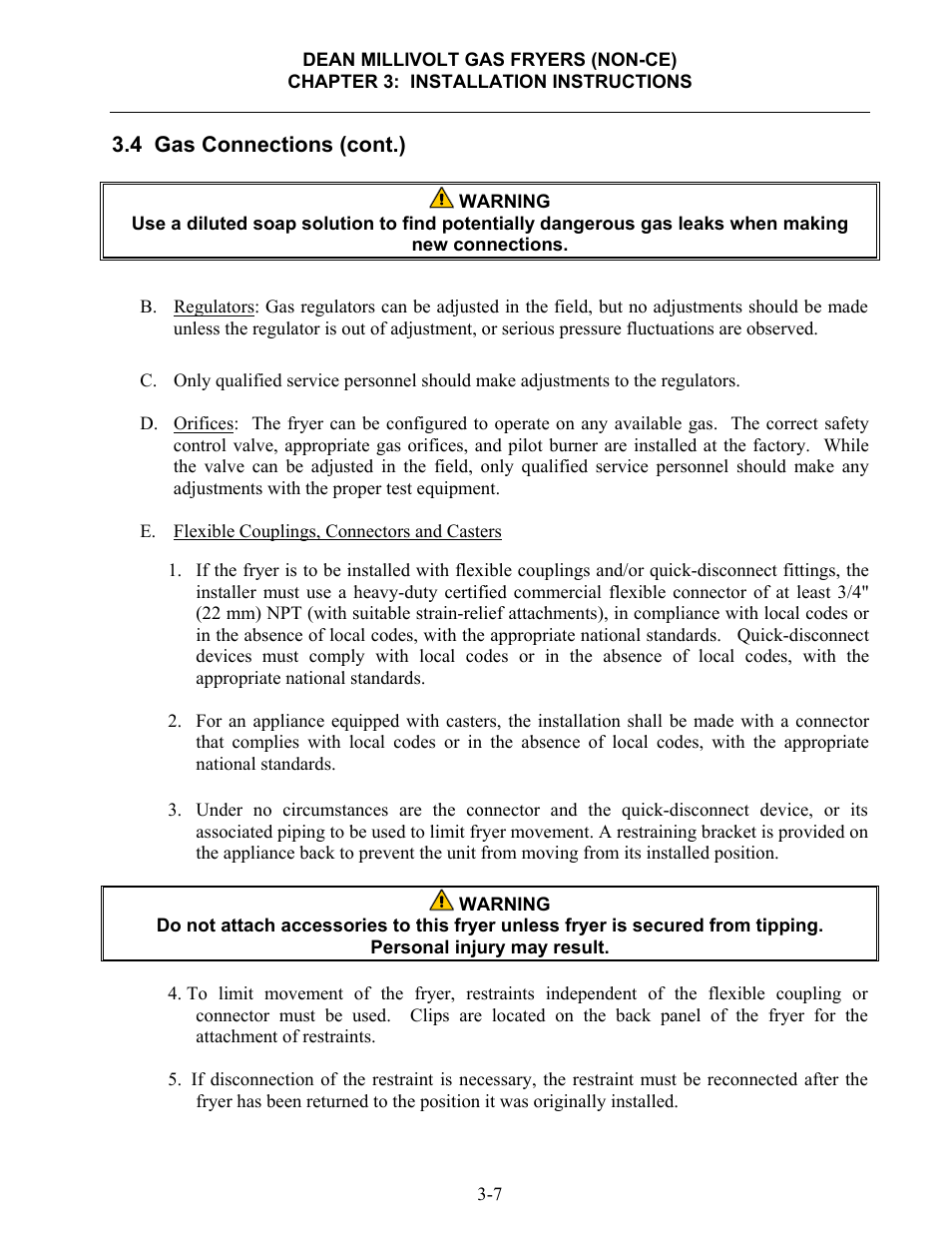 Frymaster SM60 User Manual | Page 23 / 40