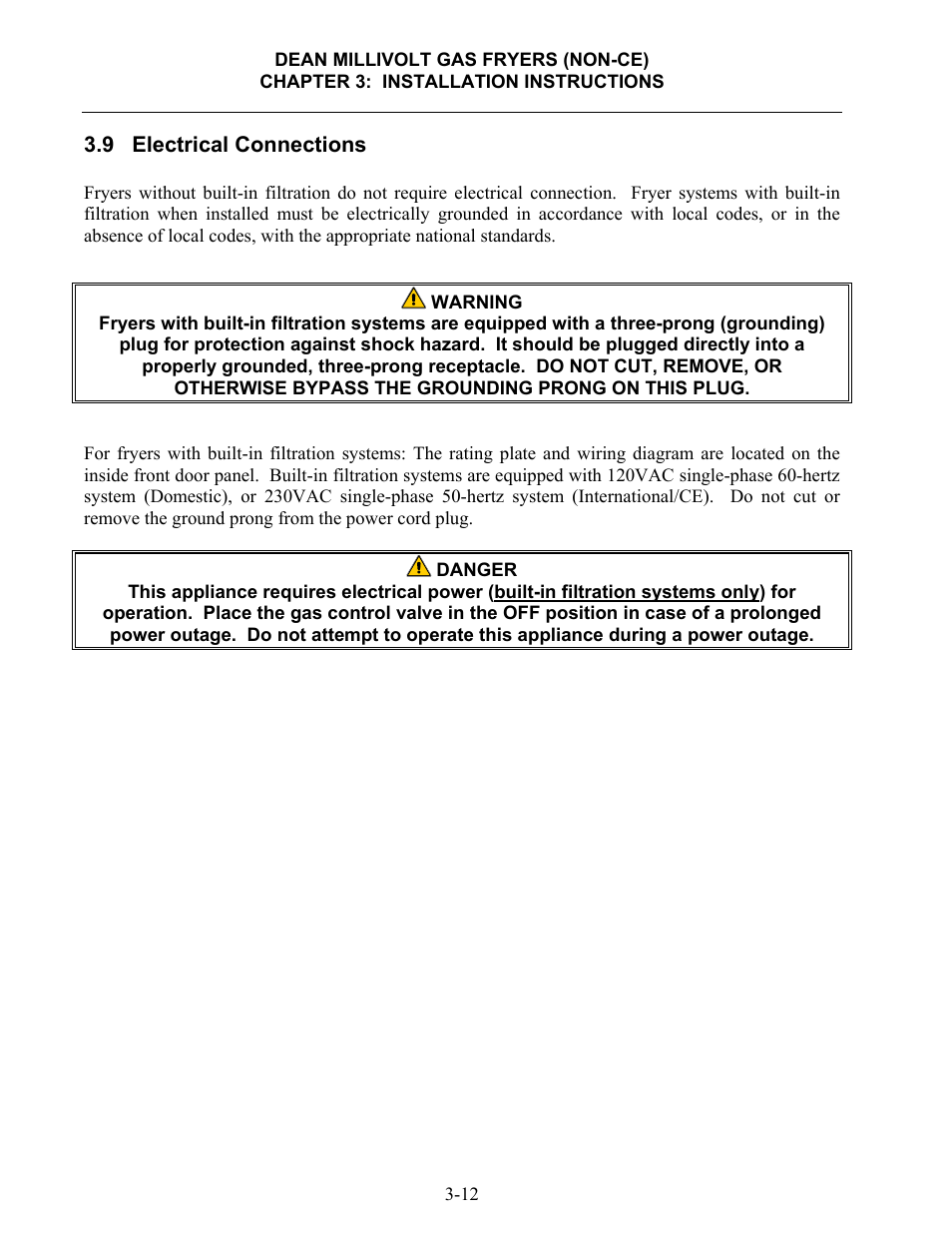 Frymaster SM60 User Manual | Page 28 / 40