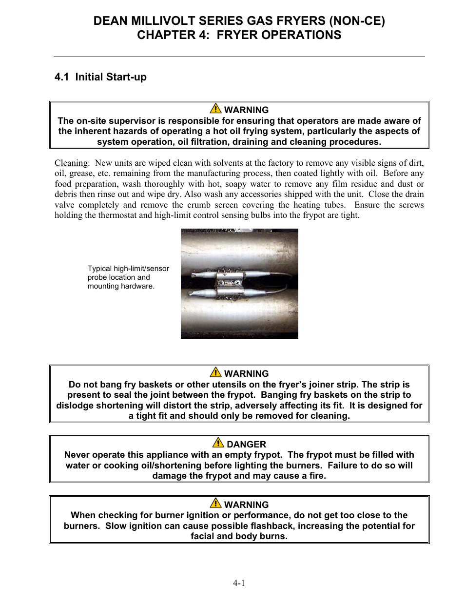 Frymaster SM60 User Manual | Page 29 / 40