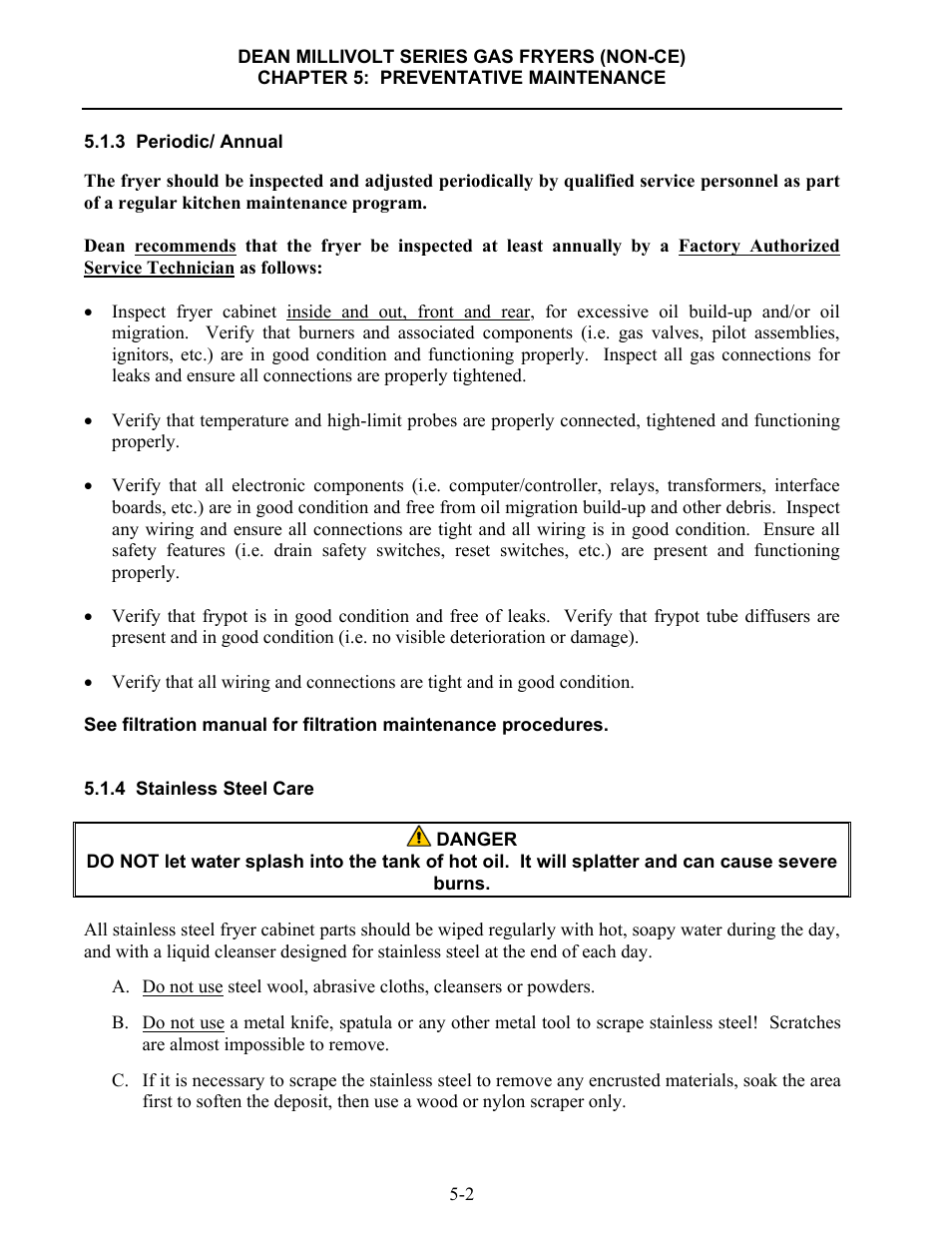 Frymaster SM60 User Manual | Page 36 / 40