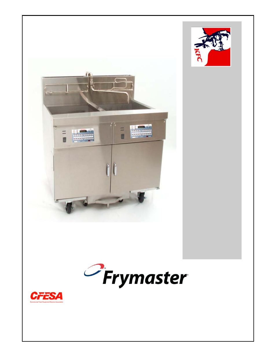 Frymaster Y/KSCF/C/HC18G User Manual | 54 pages