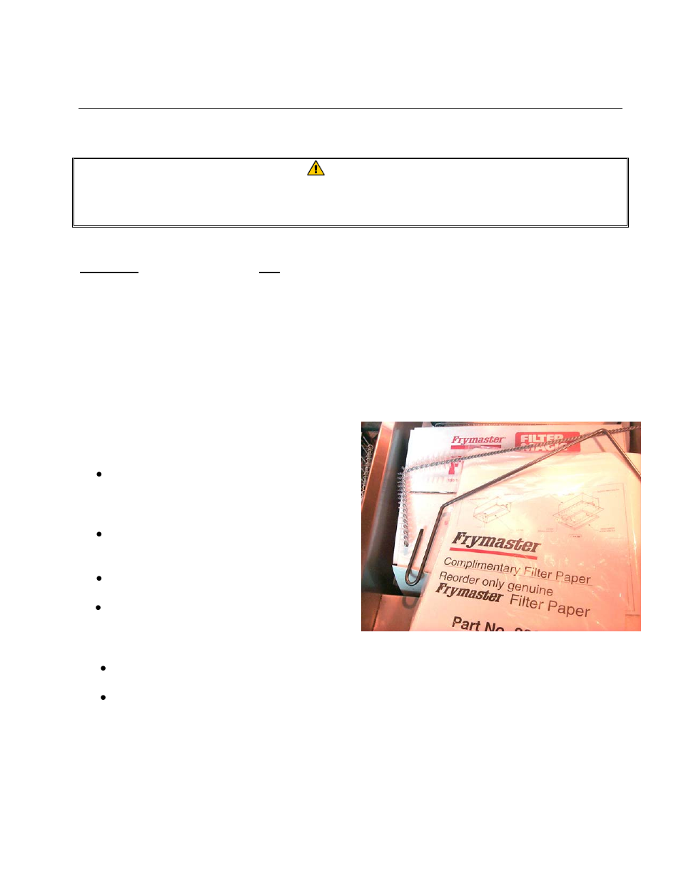 1 general, 2 filter preparation | Frymaster Y/KSCF/C/HC18G User Manual | Page 30 / 54