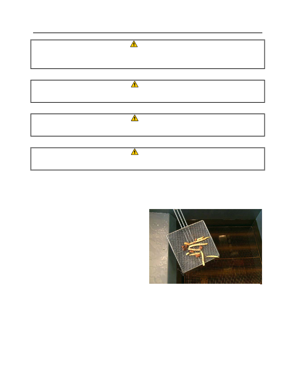 Frymaster Y/KSCF/C/HC18G User Manual | Page 34 / 54