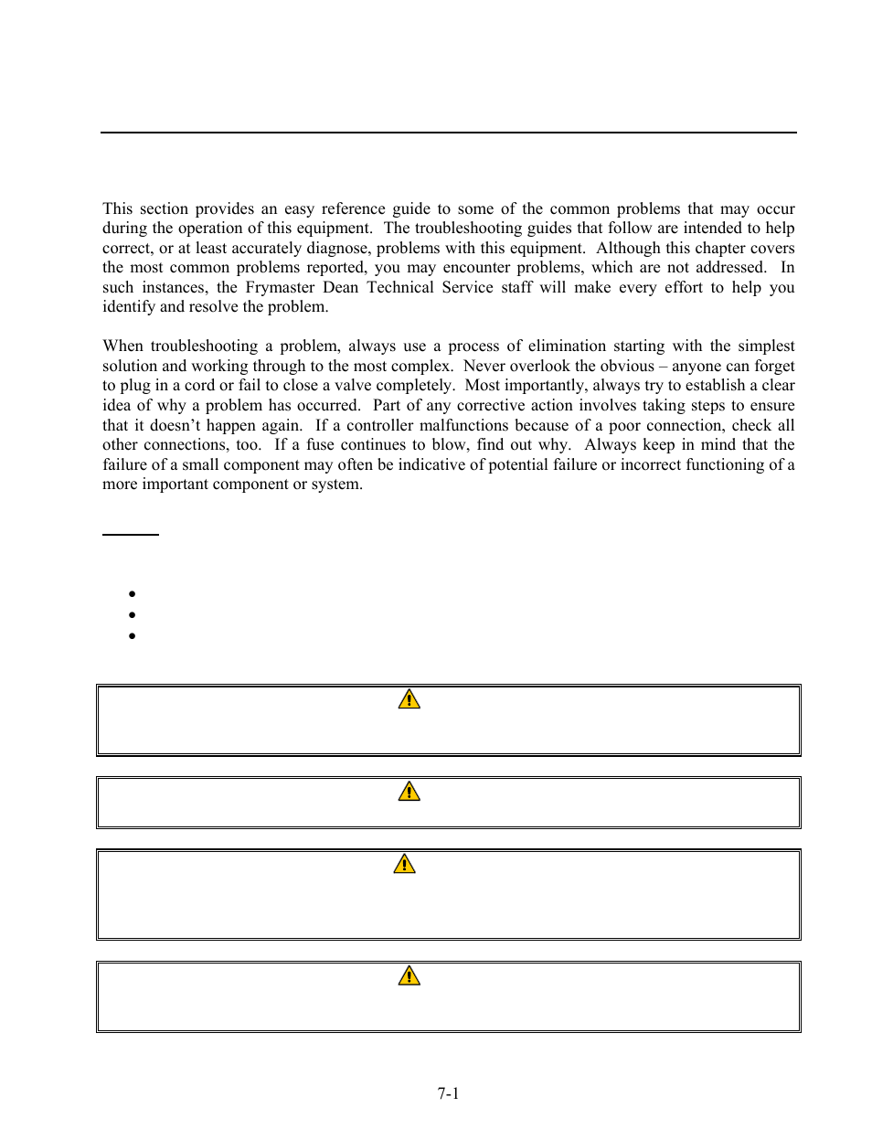 Frymaster Y/KSCF/C/HC18G User Manual | Page 42 / 54