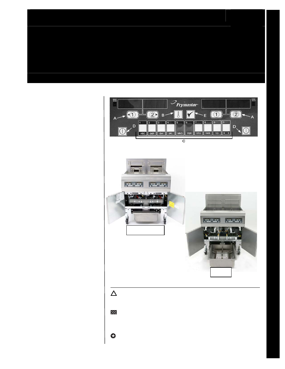 Frymaster M2000 User Manual | 26 pages