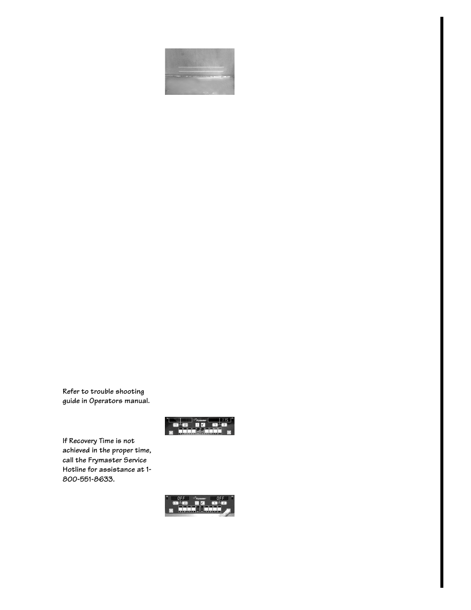 Calibrate fryer recovery time | Frymaster M2000 User Manual | Page 10 / 26