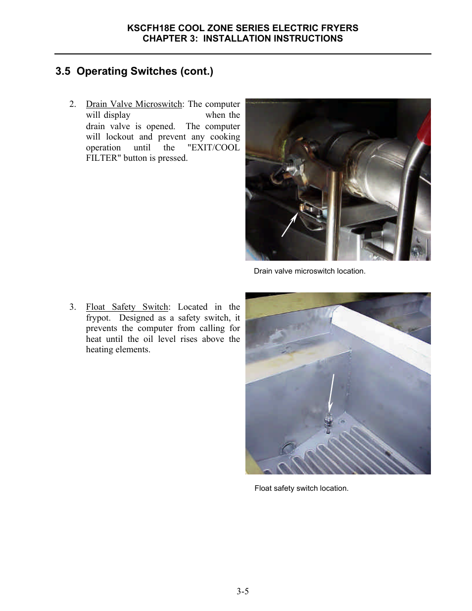 Frymaster FLYMASTER KSCFH18E User Manual | Page 16 / 58