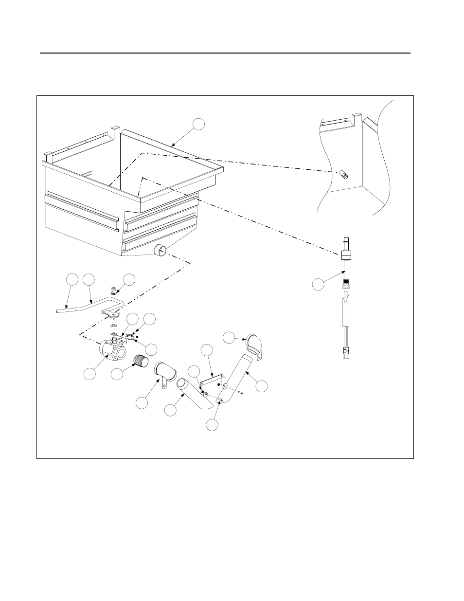 8 8.1.5 frypot and drain components | Frymaster FLYMASTER KSCFH18E User Manual | Page 51 / 58