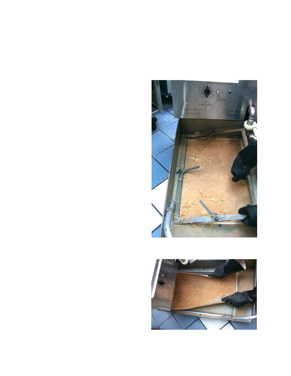 4 changing filter paper (cont.) | Frymaster Portable Filters MF90 Series User Manual | Page 13 / 34