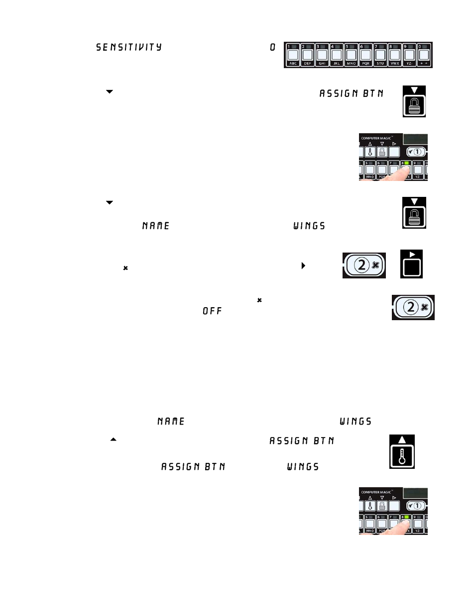 3 storing menu items in product buttons | Frymaster 8196339 User Manual | Page 38 / 66