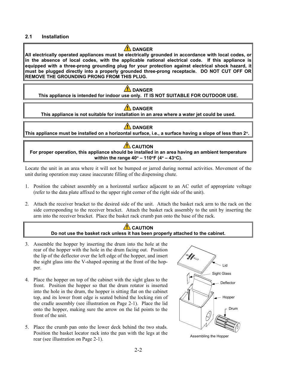 Frymaster SinBaD Series User Manual | Page 7 / 13