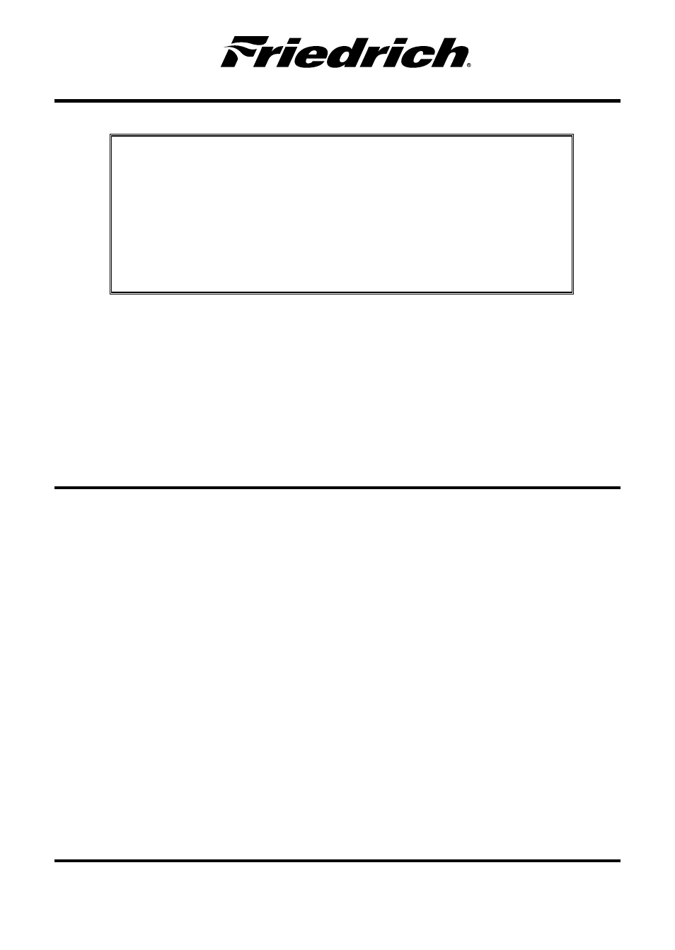 Friedrich CP06 User Manual | Page 21 / 59