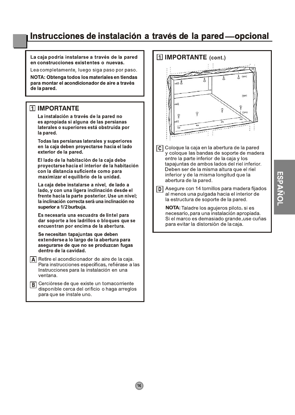 Friedrich CP06 User Manual | Page 55 / 59