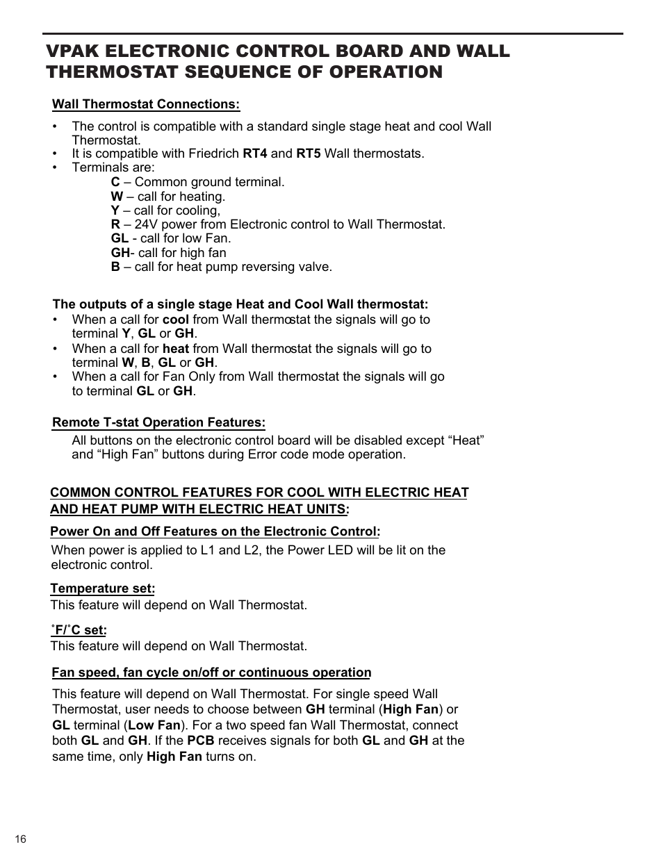 Friedrich 9 User Manual | Page 18 / 56