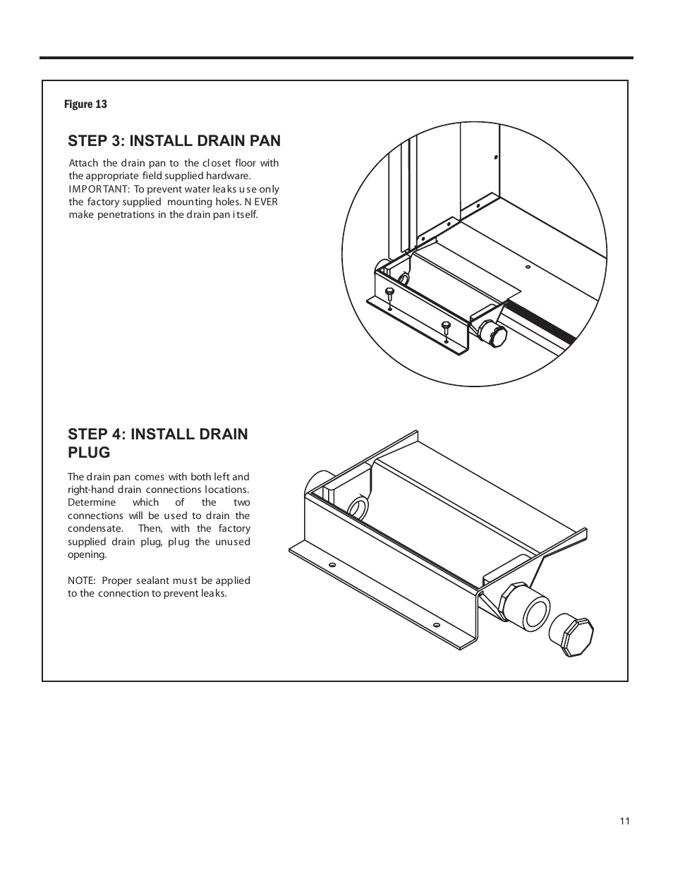 Friedrich 24,000 BTU/h User Manual | Page 13 / 72