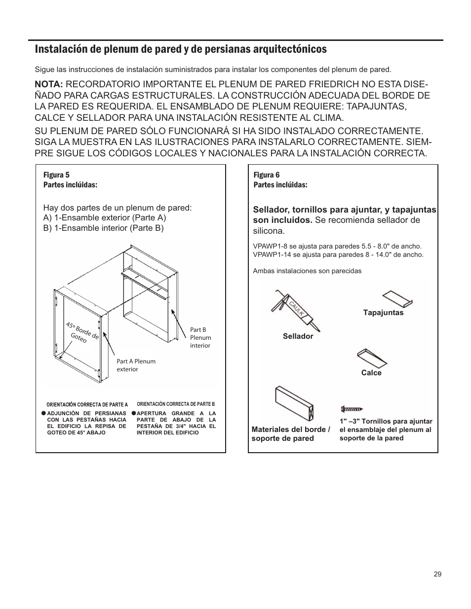 Friedrich 24,000 BTU/h User Manual | Page 31 / 72