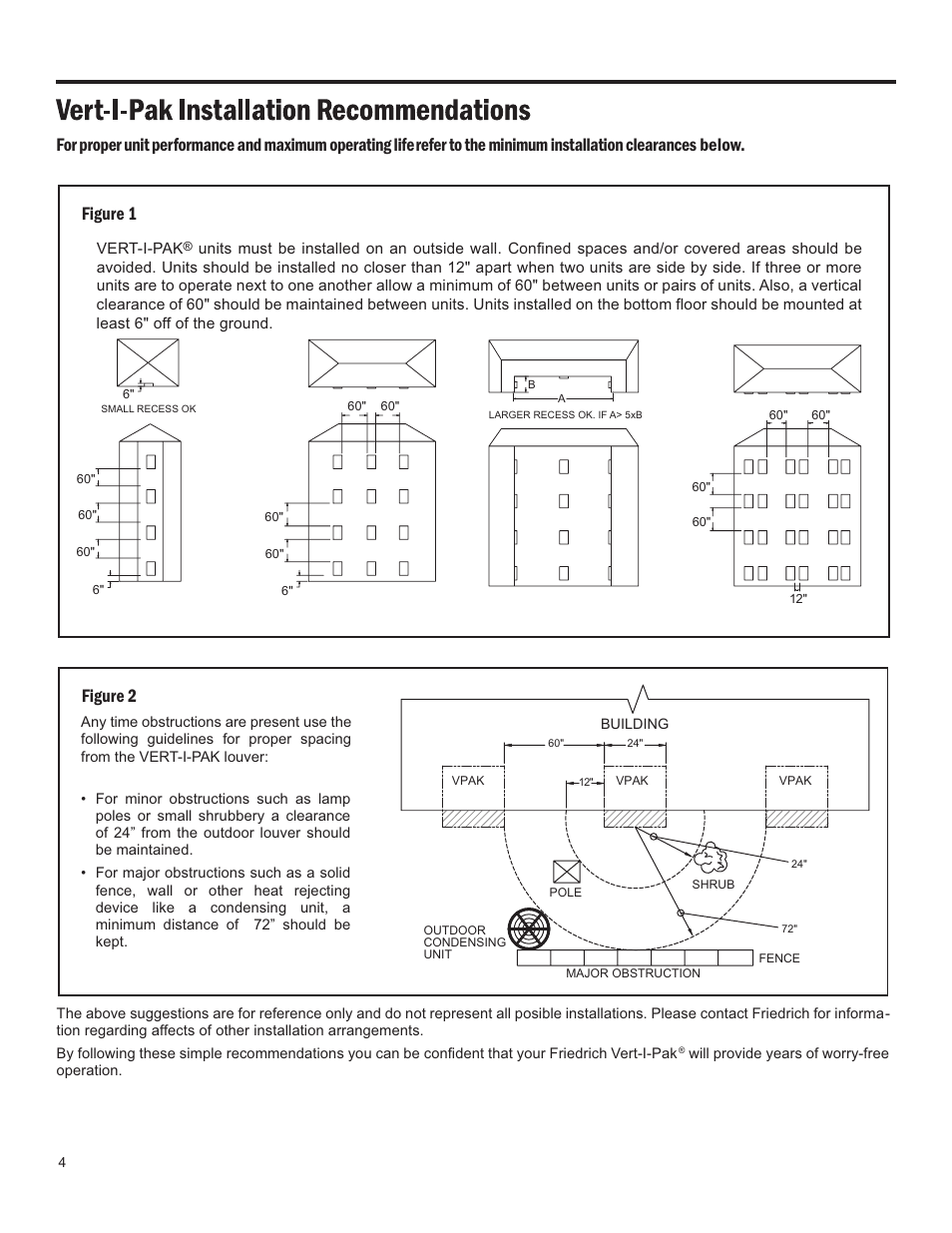 Friedrich 24,000 BTU/h User Manual | Page 6 / 72