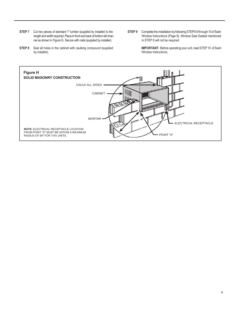 Friedrich X Star  EQ08 User Manual | Page 11 / 44