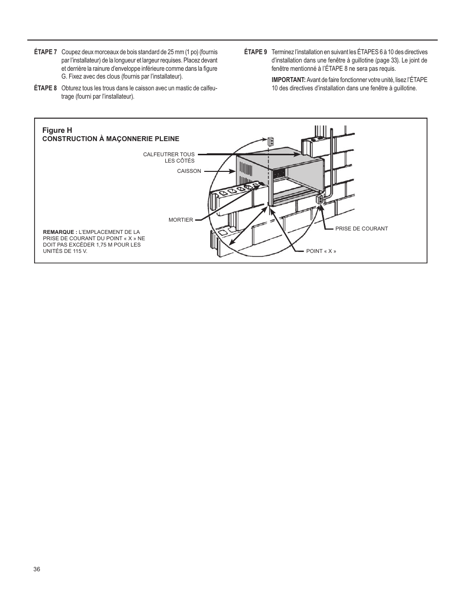 Friedrich X Star  EQ08 User Manual | Page 38 / 44