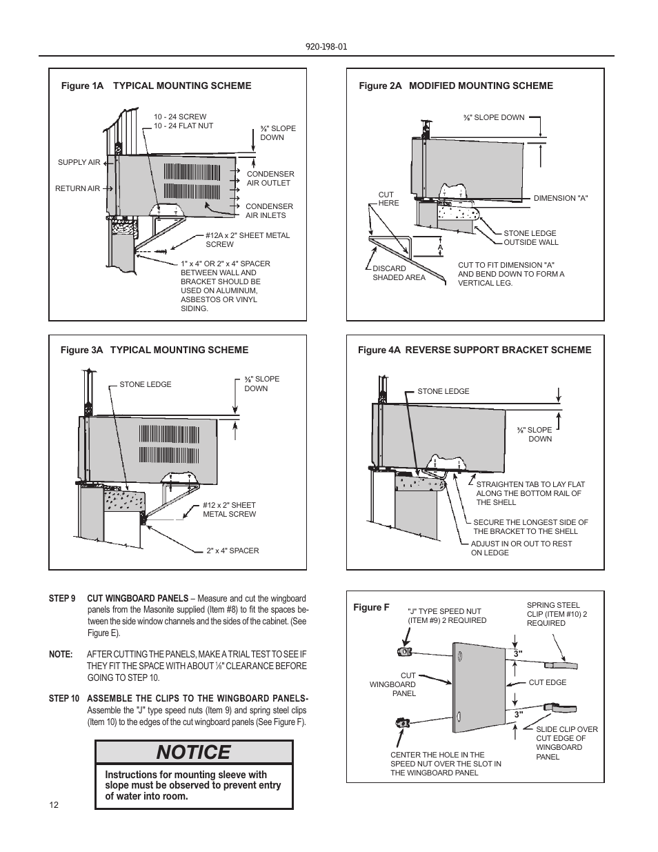 Notice | Friedrich YS13 User Manual | Page 12 / 56