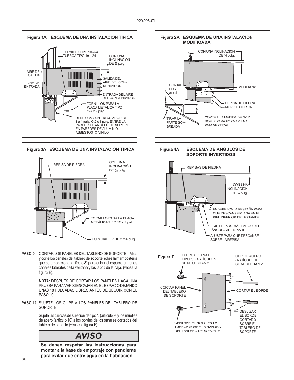 Aviso | Friedrich YS13 User Manual | Page 30 / 56