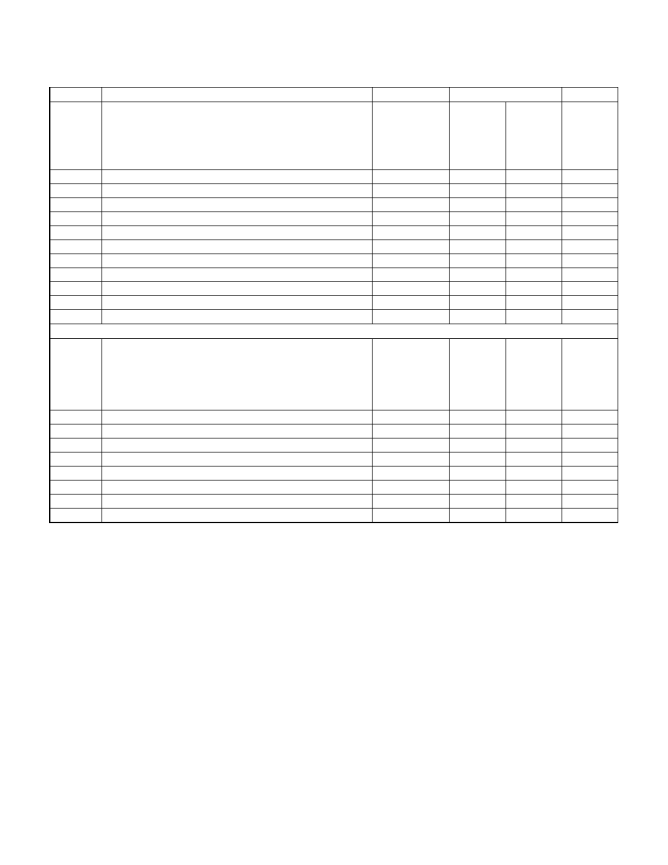 Hazardgard parts list | Friedrich HAZARDGARD SH15L30-B User Manual | Page 14 / 16