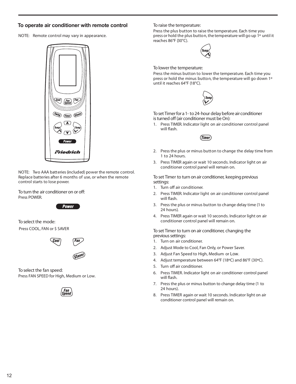 Friedrich 2008 User Manual | Page 14 / 44