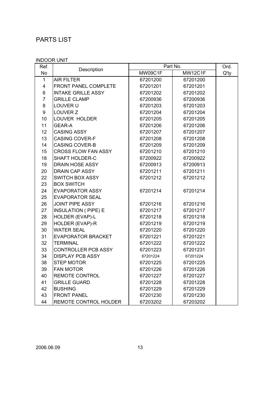 Friedrich MR12C1F User Manual | Page 14 / 17