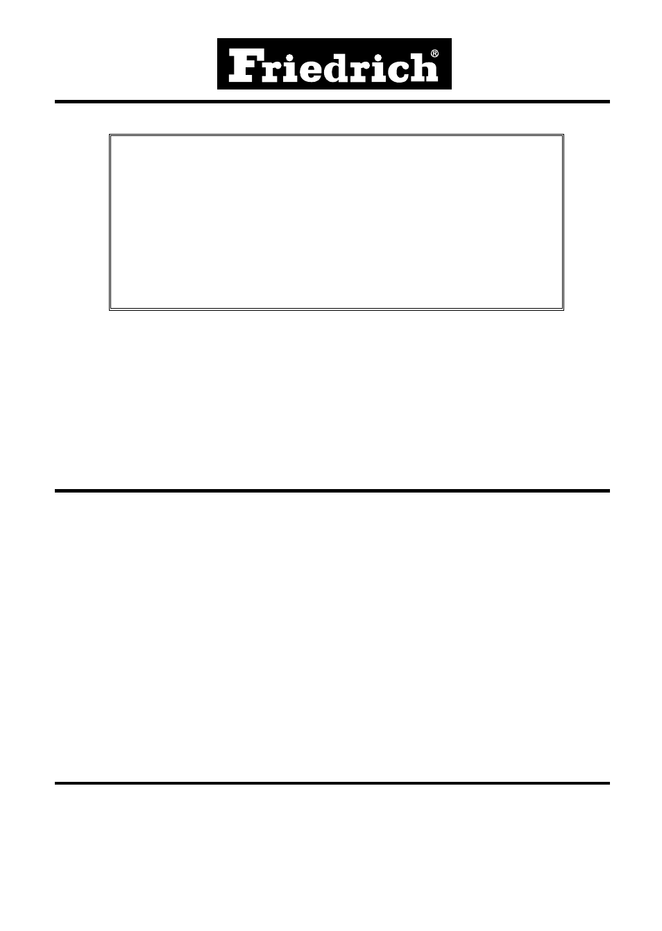 Friedrich ZStar ZQ08 ZQ10 User Manual | Page 2 / 54