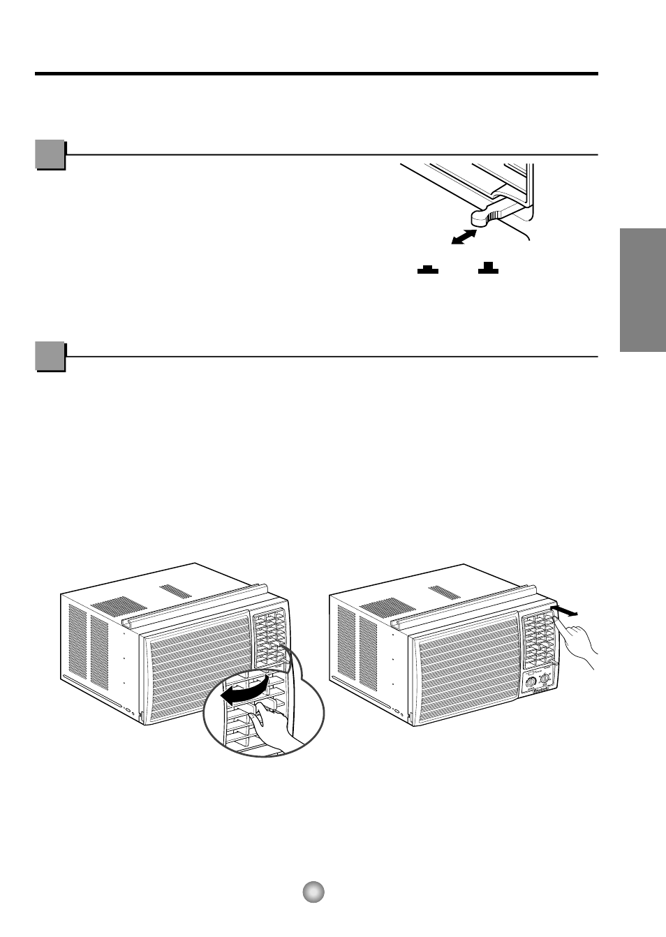 La ventilation, Ajuster la direction d'air, Français | Friedrich ZStar ZQ08 ZQ10 User Manual | Page 25 / 54