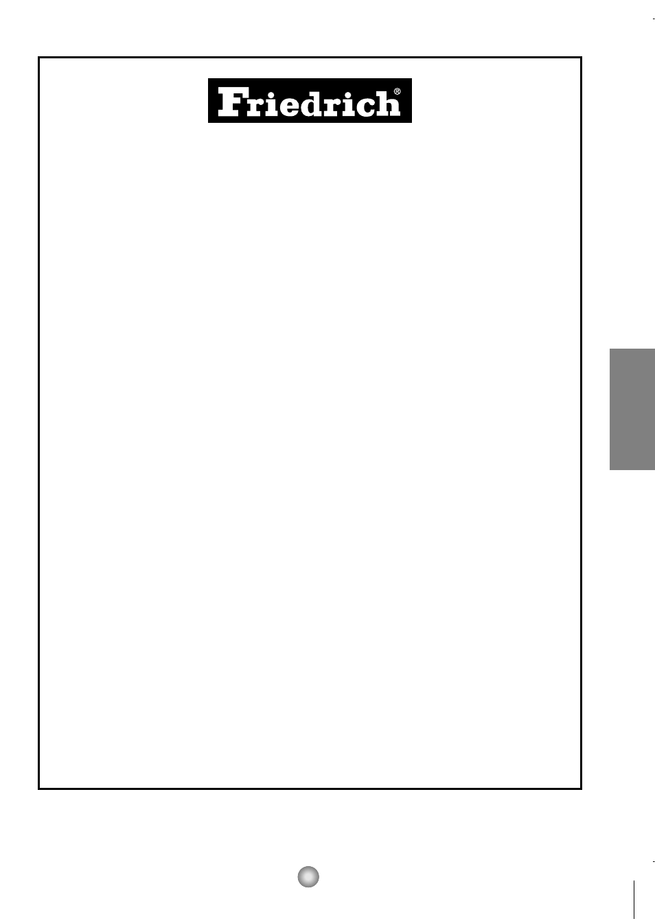 Español, Friedrich air conditioning co | Friedrich ZStar ZQ08 ZQ10 User Manual | Page 53 / 54