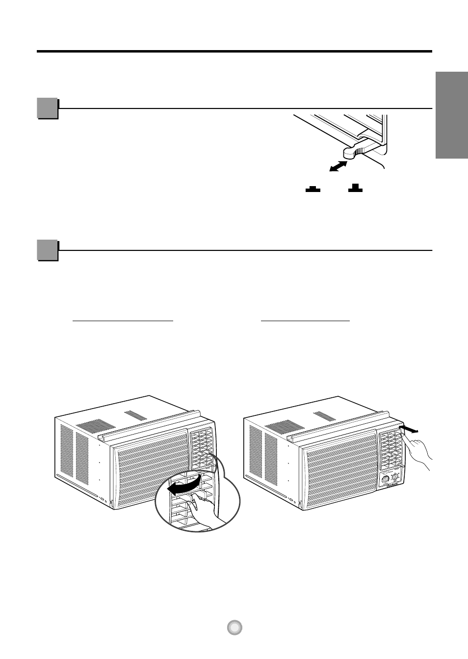 How to operate your zstar, Room air conditioner, Vent control air direction | Friedrich ZStar ZQ08 ZQ10 User Manual | Page 7 / 54