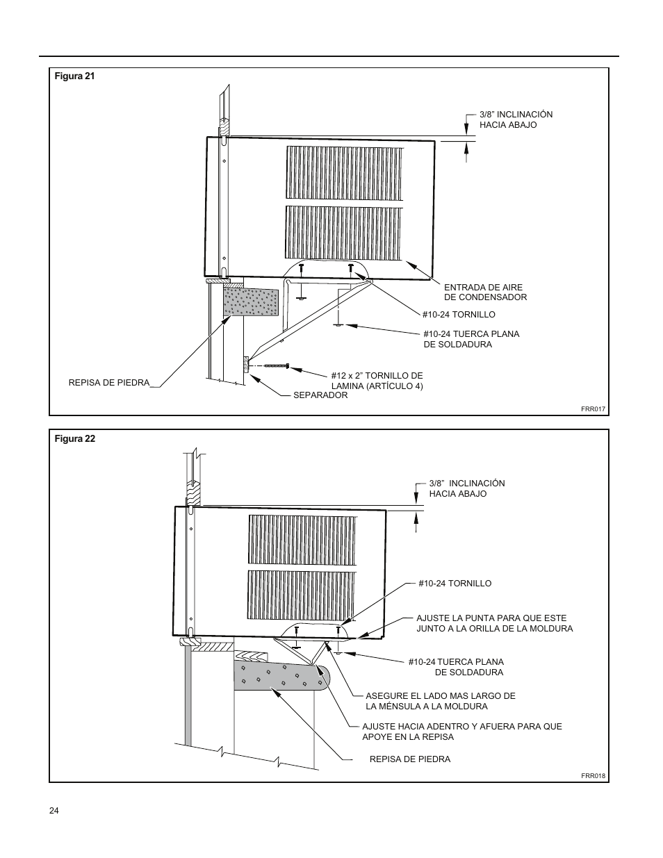 Friedrich ES15M33 User Manual | Page 68 / 132