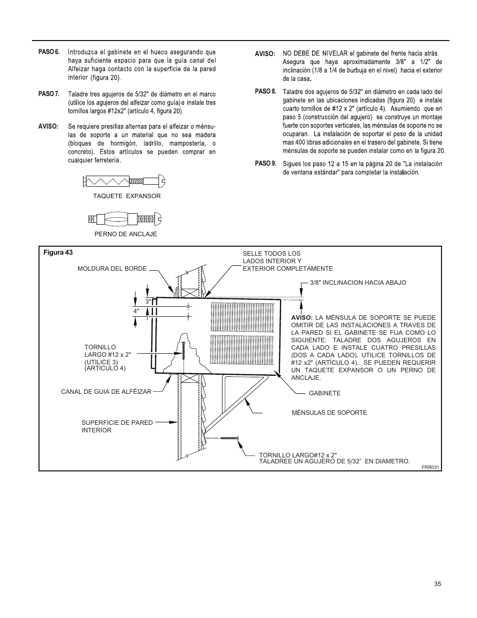 Friedrich ES15M33 User Manual | Page 79 / 132