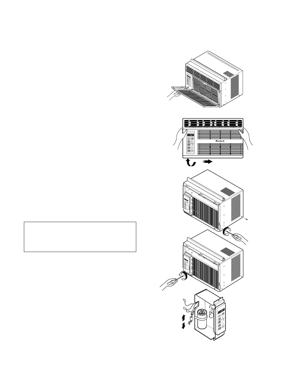 Disassembly instructions, 1 mechanical parts | Friedrich KP05A10 KP06A10 User Manual | Page 5 / 27