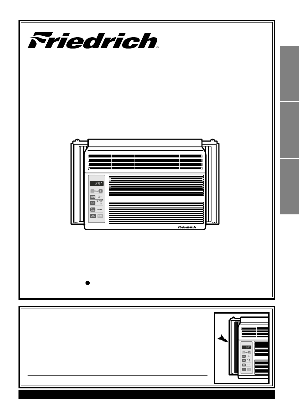 Friedrich CP05 CP Line User Manual | 43 pages