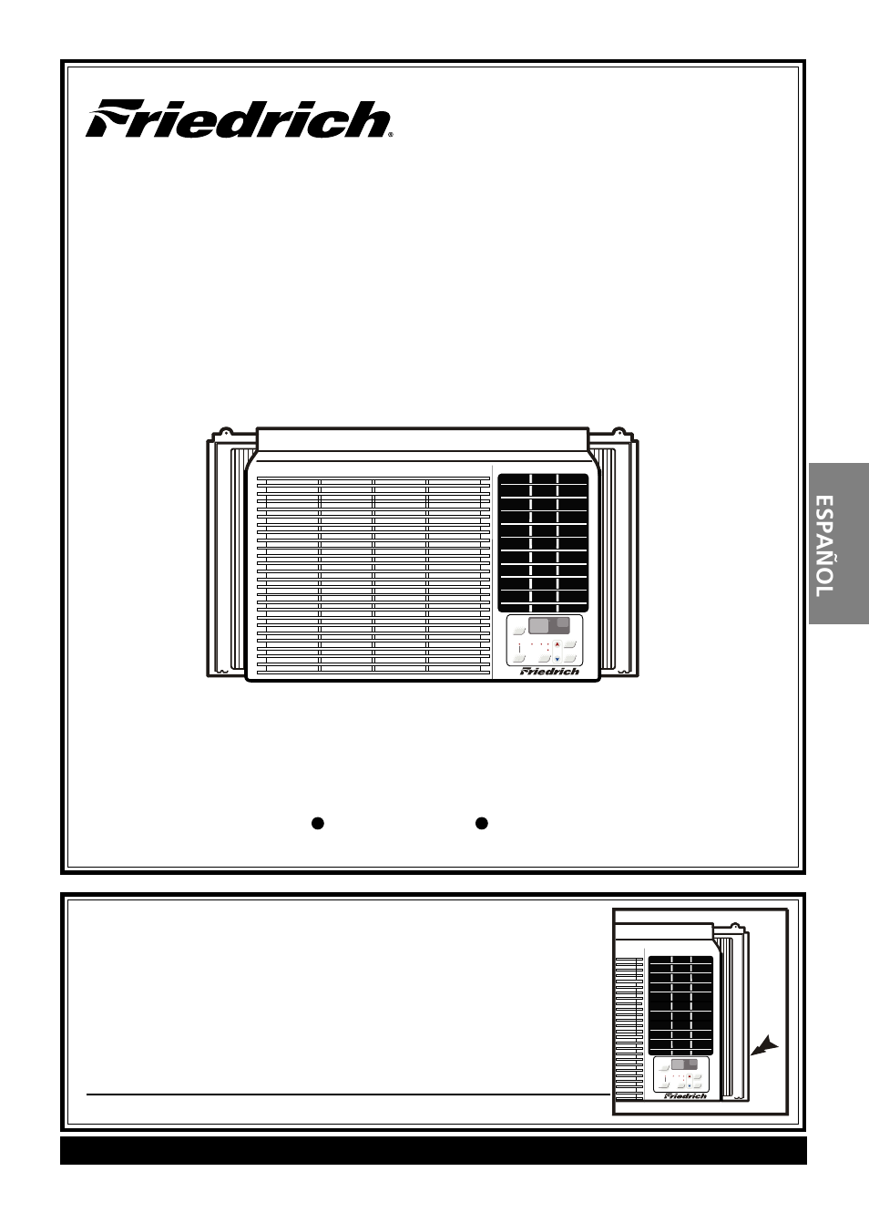 Cp lines, Español | Friedrich CP06/CP08 User Manual | Page 39 / 59
