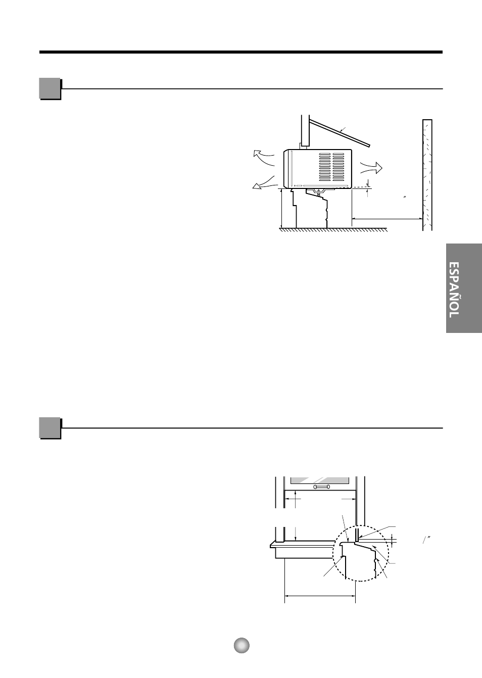 Cómo instalar la unidad, Requisitos de la ventana, Español | Friedrich CP06/CP08 User Manual | Page 49 / 59