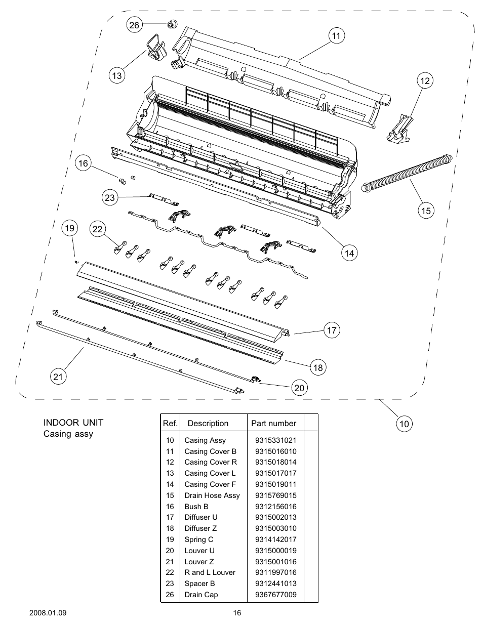 Friedrich MR30C3F User Manual | Page 17 / 24