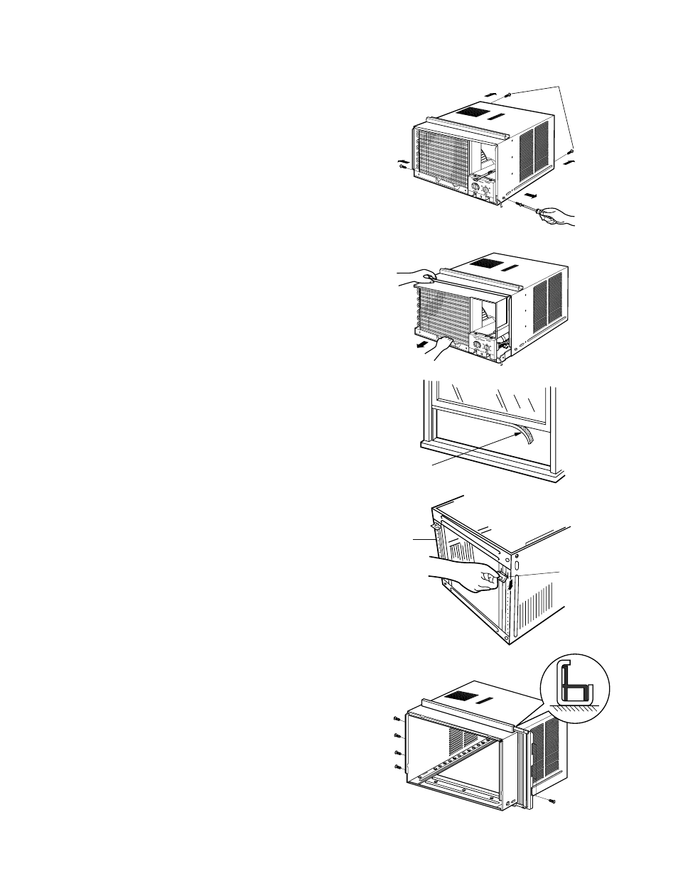 6 before installation, 5 preparing the unit for installation | Friedrich ZQ08A10C User Manual | Page 14 / 28