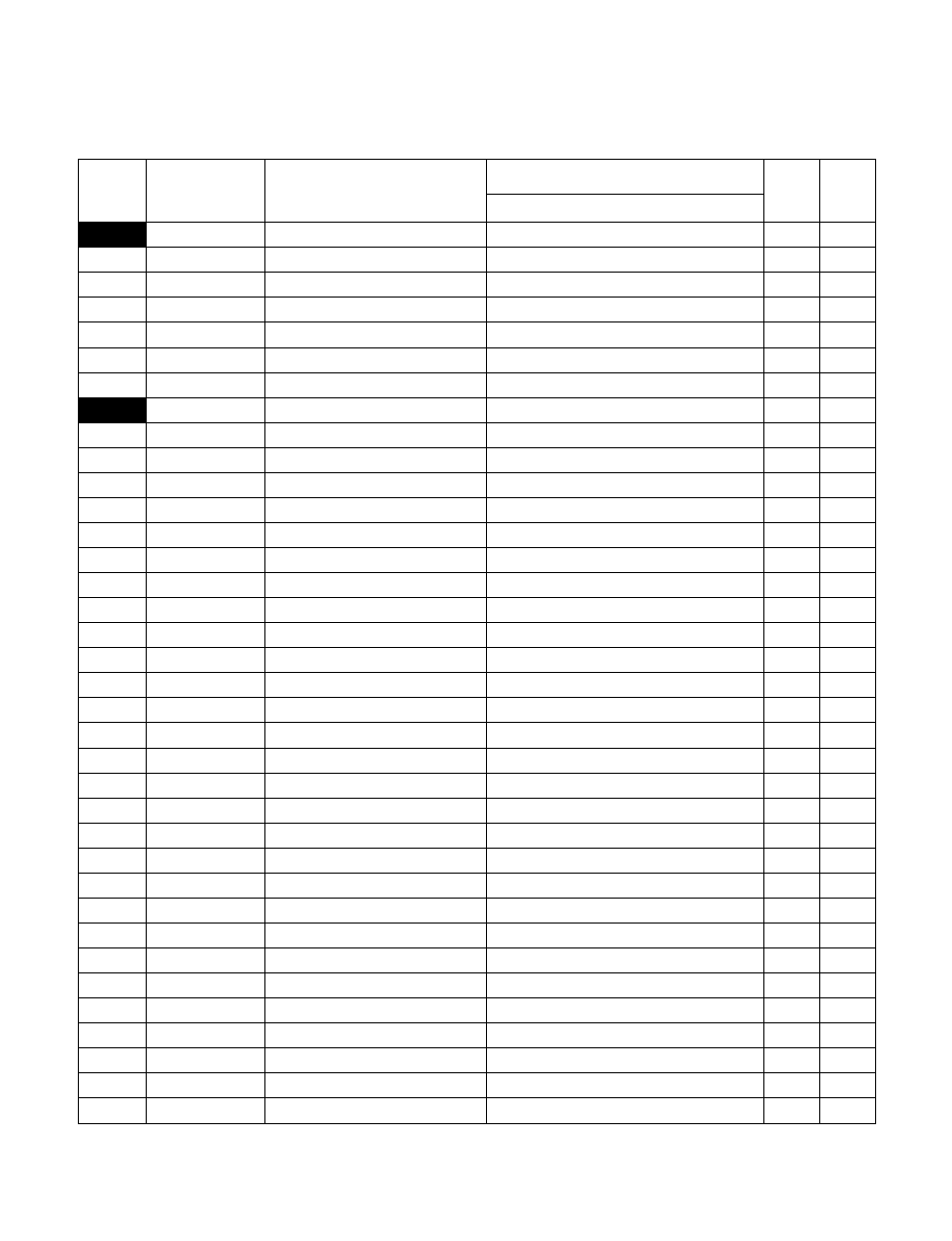 Replacement parts list | Friedrich ZQ08A10C User Manual | Page 26 / 28