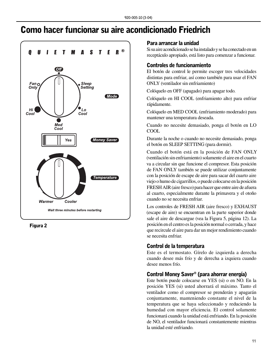 Friedrich KS12 User Manual | Page 11 / 24